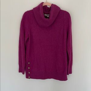 LOFT Cozy Maeve Sweater with Button Detail